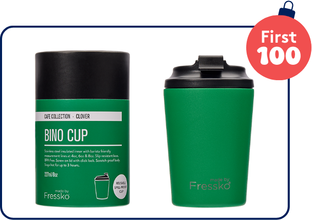 Green Made by Fressko reusable cup Green Made by Fressko reusable cup