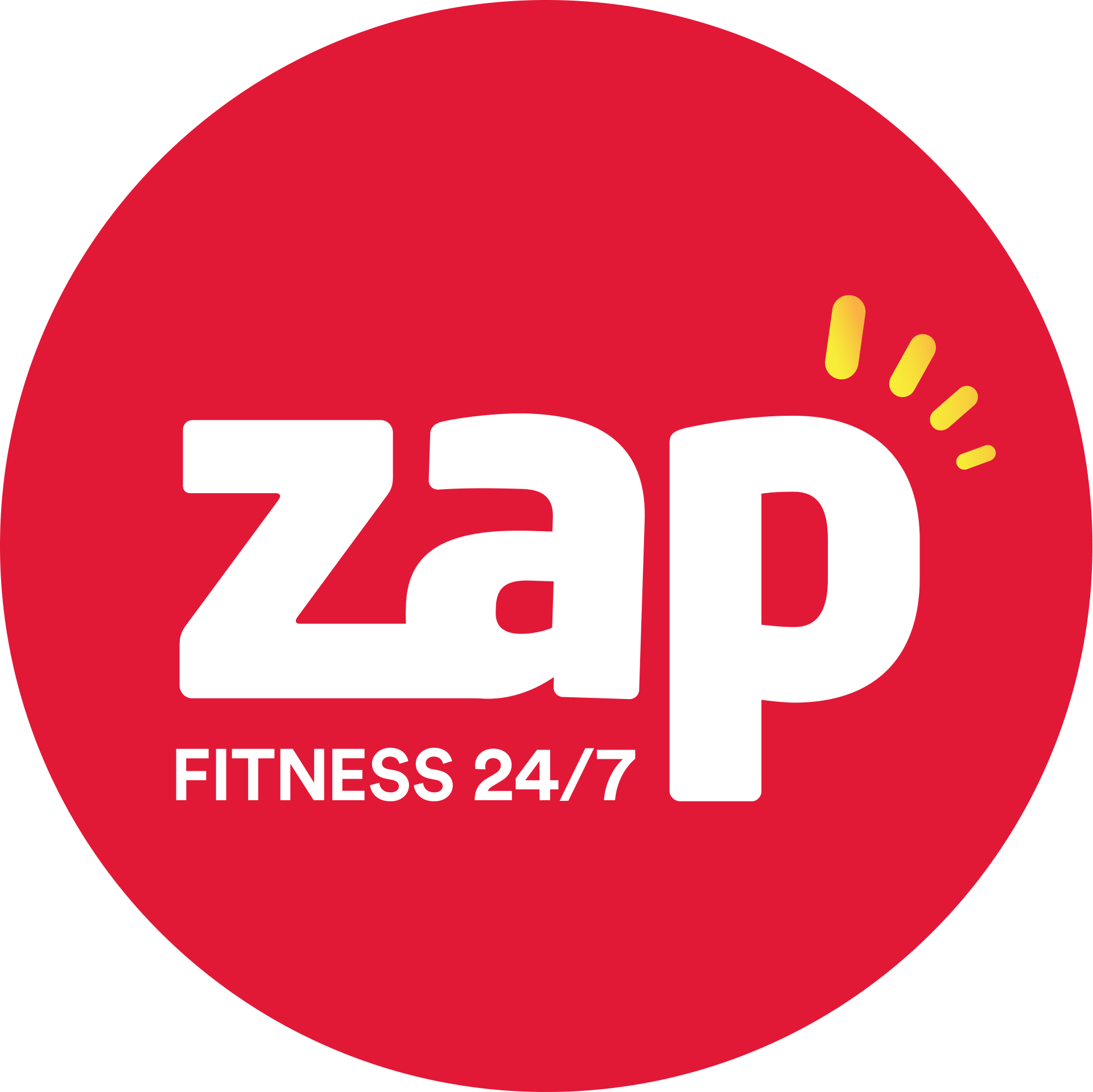 Zap Fitness 24/7 logo