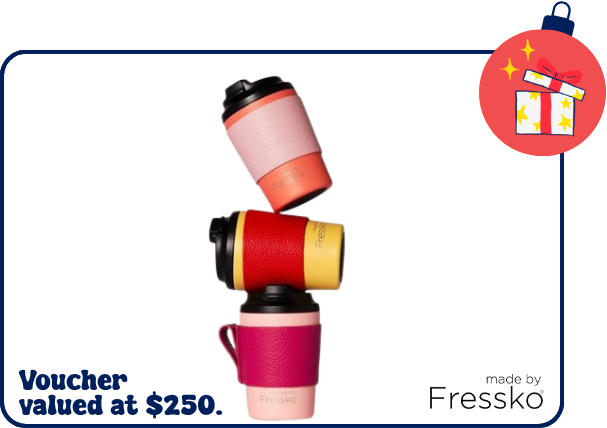 Voucher valued at $250. Made by Fressko