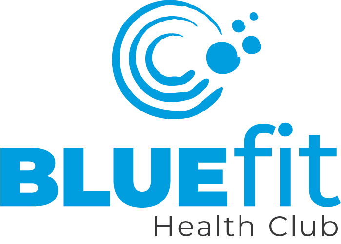 BlueFit Health Club logo
