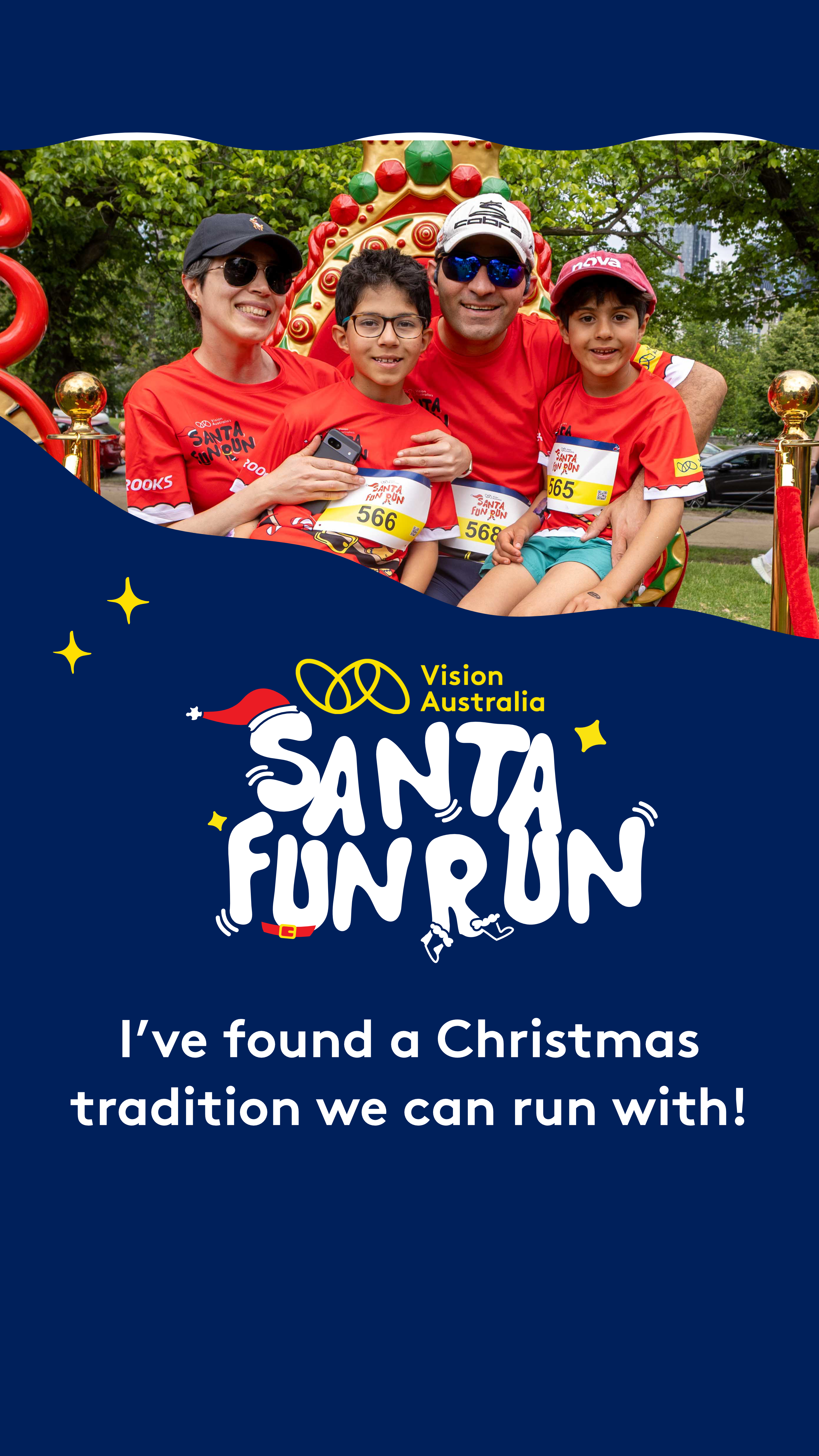 Santa Fun Run Social story - Christmas tradition